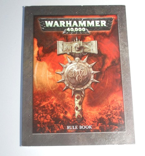 Warhammer 40k rule book - warhammer,