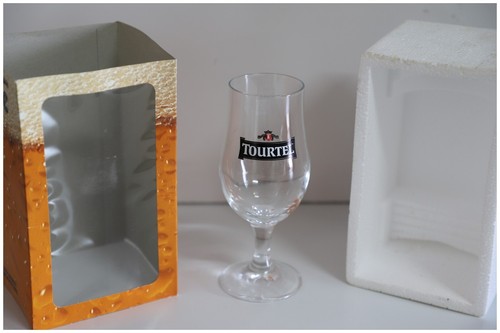 Bicchiere calice birra tourtel - bicchiere,