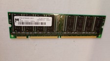 64MB RAM MICRON PC100-222-620 CL2 SDRAM 168PIN MT8LDST864AG-10EC7 MEMORIA PC DES