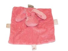 Doudou plat Lapin rose Nattou