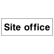 Site Office Sign or Sticker | CONS0060