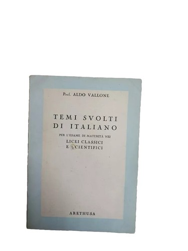 Temi svolti italiano aldo - italiano,
