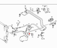 MERCEDES W163 ML O-RING