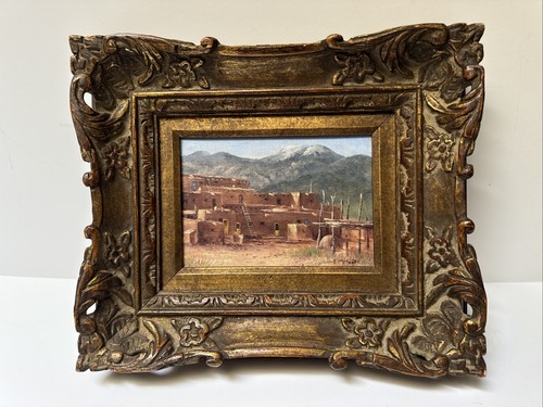 Taos indiano pueblo dipinto - taos,