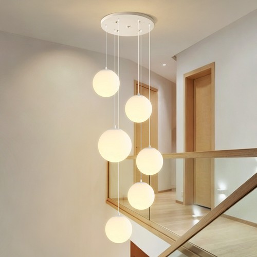 Lampadario per scale luci