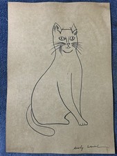 ANDY WARHOL disegno e quadro