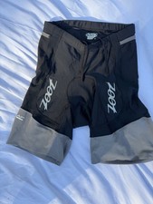 Zoot pantaloncino ciclismo donna nero medio imbottito nylon misto spandex