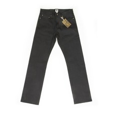 TELLASON selvedge nero 13.5 oz – straight fit, button fly, Made in USA