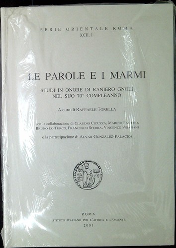 Parole marmi studi in - le, e