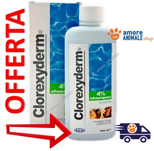 Icf clorexyderm shampoo 250 - clorexyderm, 4%