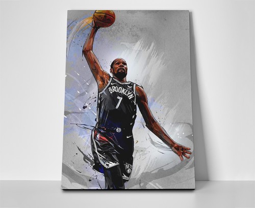 Poster kevin durant nets dunk - nets,