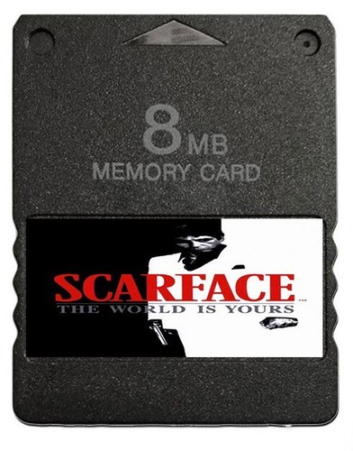 Scheda memoria scarface - scheda,