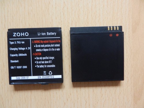 Zoho efox v709 batteria - zoho, cina