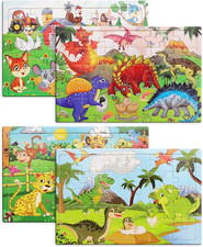 Puzzle Bambini 3 Anni, 4 Pezzi