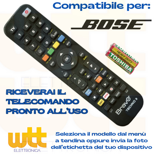 Telecomando universale bose - universale,