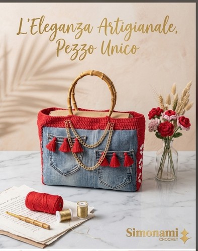 Borsa simonami crochet - ​borsa,