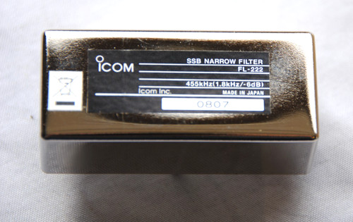Icom 222 8khz 6db - icom, fl-222