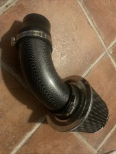 Filtro Aria Sportivo A Cono Conico Aspirazione Carbonio Per Auto 65 70 77 mm 