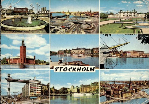 Cartolina stockholm - cartolina,