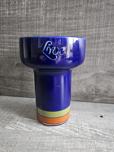 Raro vaso blu vintage - vaso, made