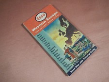 ESSO - CARTINA WESTERN EUROPE
