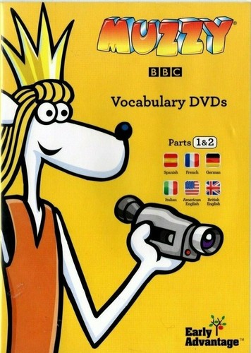 Muzzy vocabulary dvds parts - muzzy,