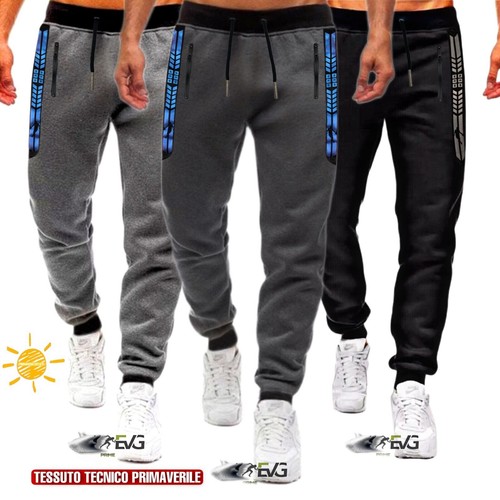 Pantalone tuta uomo cotone - tuta,