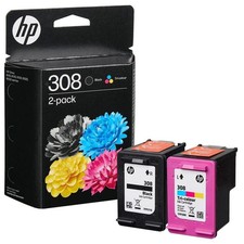 2 CARTUCCE ORIGINALI HP308