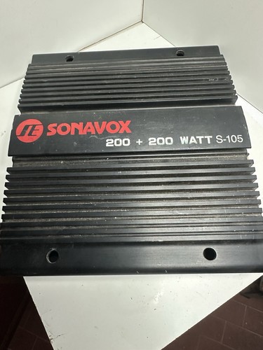 Amplificatore sonavox 200 - amplificatore,