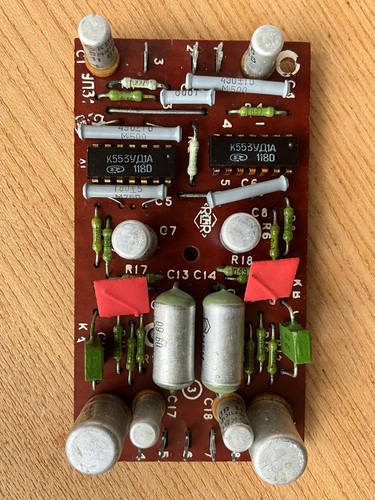 Preamplificatore audio russo