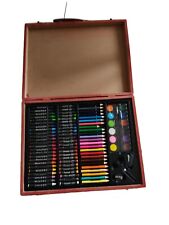 Valigetta Colori Matite, Pastelli A Olio, A Cera, Acquarelli 