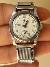ANONIMO WW2  OROLOGIO ART DECO UNISEX RARE WATCH MONTRE UHR RELOJ