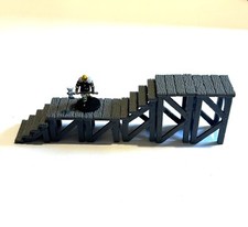 Set scale e piattaforme modulari in legno