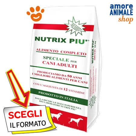 Nutrix piu dog adult cibo - nutrix,