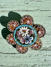 Spilla Micromosaico Romano