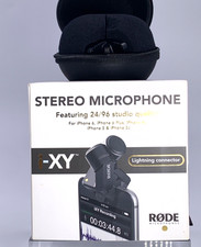 RØDE iXY-L Stereo iOS Microphone 24/96 studio quality Lightning Connector iPhone