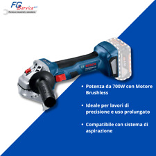 Smerigliatrice a Batteria 700W Bosch GWS 18V-7 Professional 