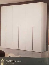 ARMADIO 6 ANTE IN LEGNO BIANCO