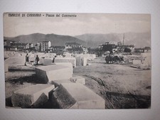 MARINA DI CARRARA  Massa  Piazza del commercio  viaggiata anni 10