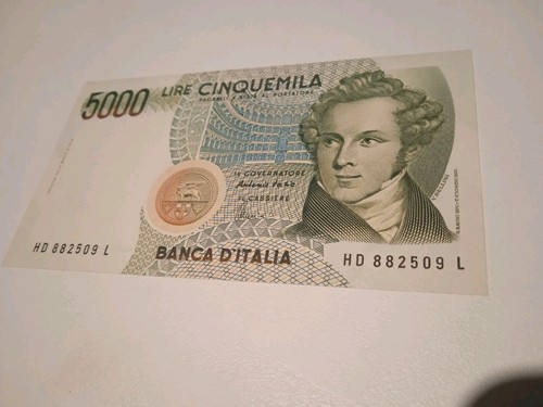 Vecchia banconota italiana - italiana, da