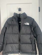 The North Face Uomo Nuptse 700 Retro Piumino d’oca Puffer Giacca Cappotto Medium Nero