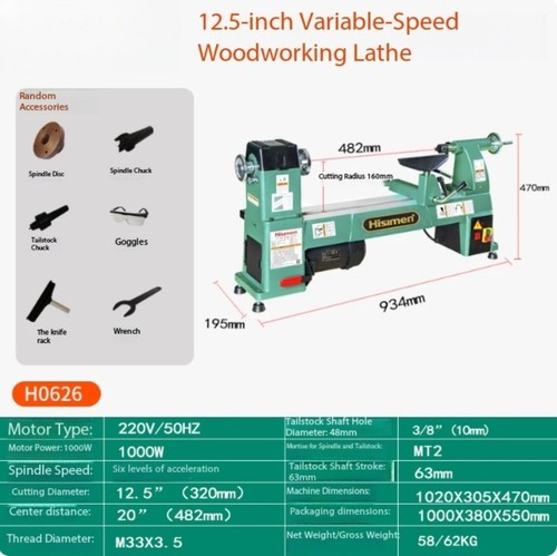 Tornio per lavorazione legno - , a