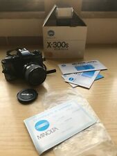 MINOLTA X-300S MD 28-70 AUTO 220X REFLEX ANALOGICA FLASH MACCHINA FOTOGRAFICA 