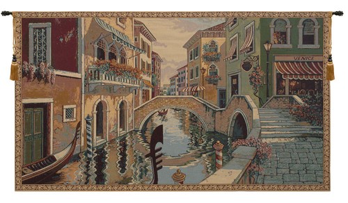 Canale veneziano arazzo - veneziano,