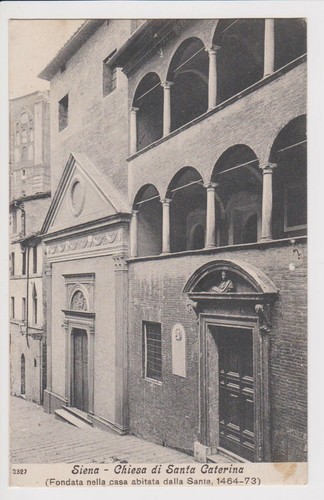 Antica cartolina siena - cartolina,
