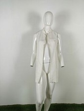 ZARA GIACCA GIUBBINO GIUBBOTTO GILE DONNA TAGLIA S COLORE BIANCO 