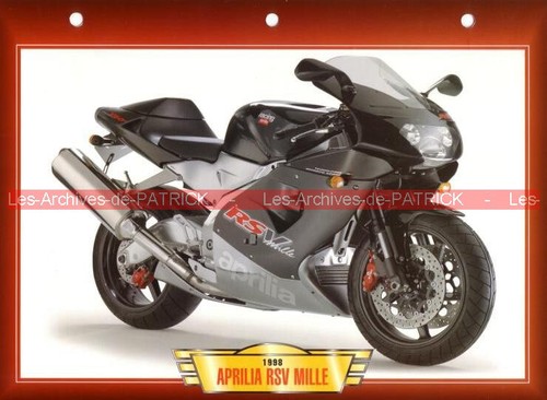 Aprilia rsv 1000 mille 1998 - rsv,