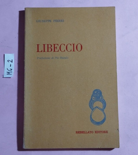 Libro giuseppe pierri libeccio - libro,