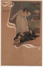 METLICOVITZ illustratore - opera TOSCA  di PUCCINI #8