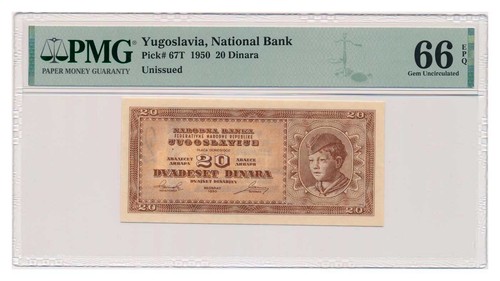 Banconota yugoslavia dinara - 20,